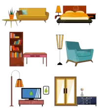 اثاث كامل للبيع في سويسرا : مستعمل وجديد